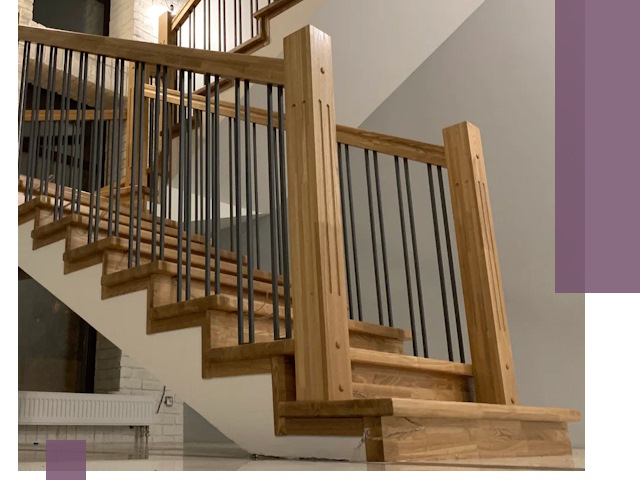 Реставрация деревянных и металлических лестниц в Сочи