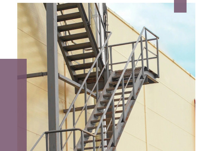 Пожарные лестницы в Сочи от 12403 руб. — монтаж и продажа | ПРОЛЁТ-Счи