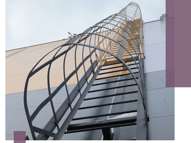 Изготовление и монтаж пожарных лестниц в Сочи профессионально