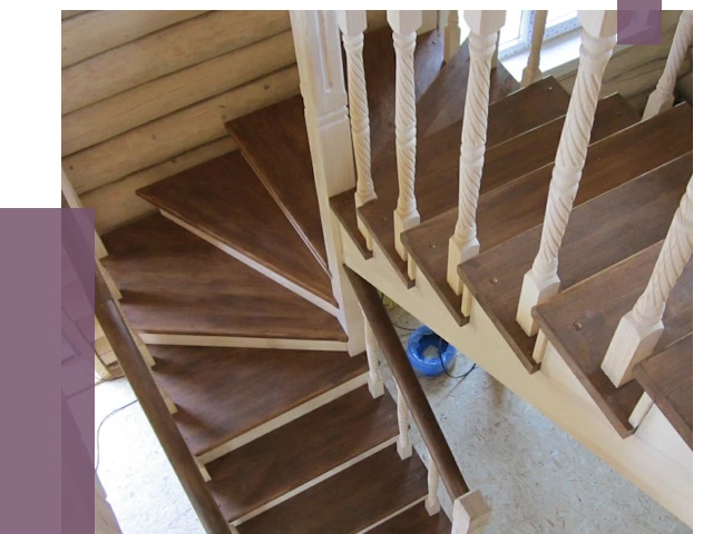 Реставрация деревянных лестниц в Сочи от 4341 руб.