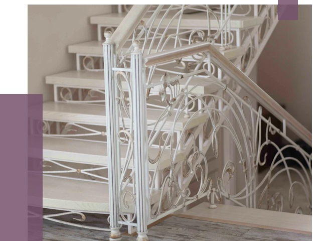 Изготовление кованых лестниц на заказ в Сочи от 87856 руб. | ПРОЛЁТ-Счи