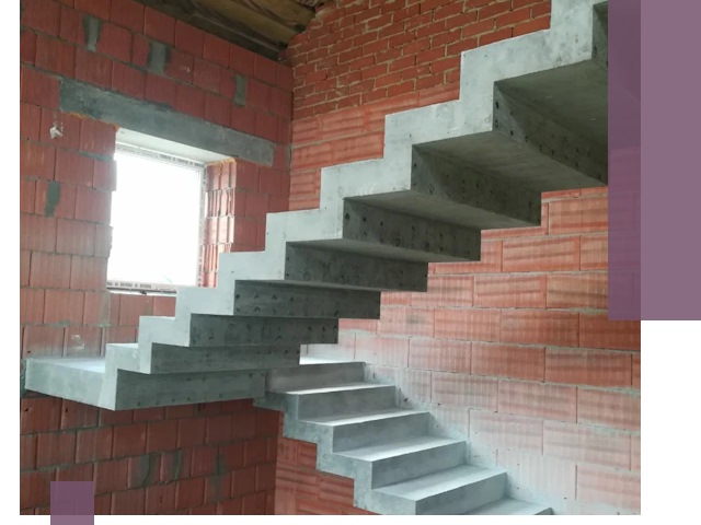 Бетонные лестницы под ключ в Сочи: монтаж, демонтаж, ремонт