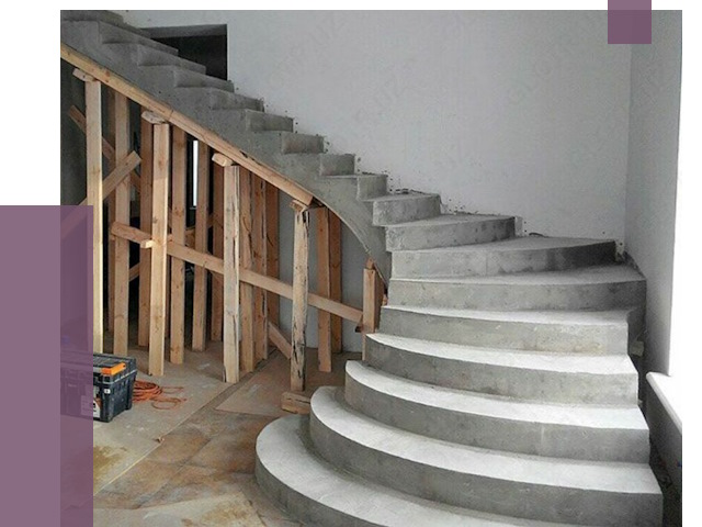 Изготовление бетонных лестниц под ключ в Сочи от 20155 руб. | ПРОЛЁТ-Счи