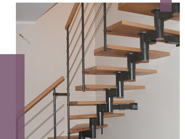 Изготовление модульных лестниц в Сочи от 11628 руб. 