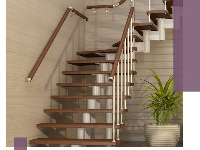 Изготовление модульных лестниц под ключ в Сочи