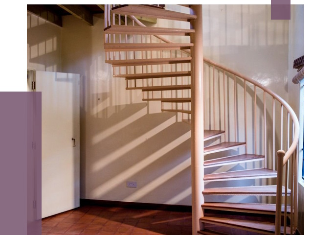 Изготовление винтовых лестниц на заказ в Сочи от 77003 руб. | ПРОЛЁТ-Счи