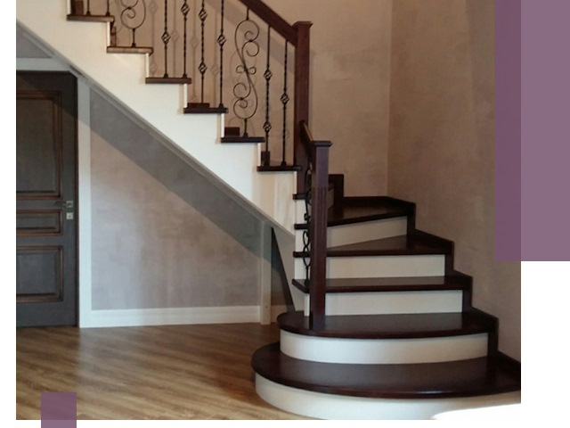 Изготовление Г-образных лестниц под ключ в Сочи