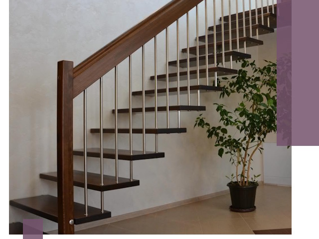 Лестницы на больцах под ключ в Сочи – изготовление и монтаж