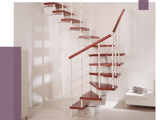 Изготовление лестниц на больцах в Сочи от 9819 руб. | ПРОЛЁТ-Счи