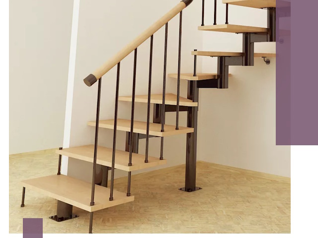 Монтаж лестниц на больцах в Сочи — быстро и надежно