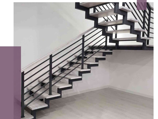 Лестницы на металлокаркасе под ключ в Сочи от 12920 руб. | ПРОЛЁТ-Счи