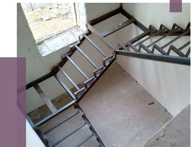 Монтаж лестниц на металлокаркасе в Сочи от 12920 руб. — ПРОЛЁТ-Счи