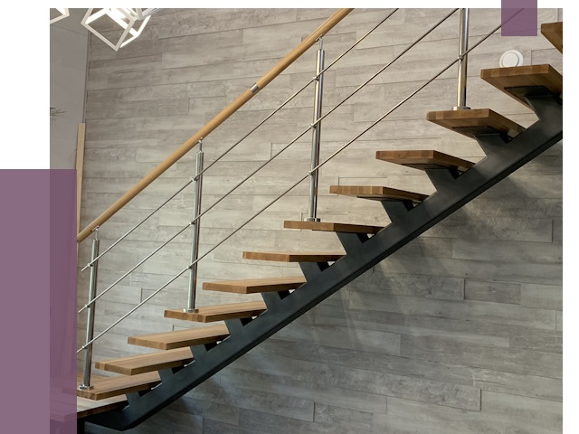 Изготовление лестниц на монокосоуре в Сочи от 77003 руб. 
