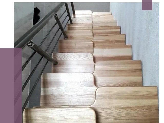 Лестницы гусиный шаг в Сочи от 13178 руб. под ключ | ПРОЛЁТ-Счи