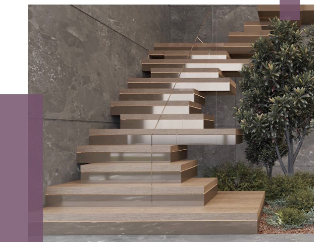 Современные лестницы в Сочи от 13954 руб. | ПРОЛЁТ-Счи
