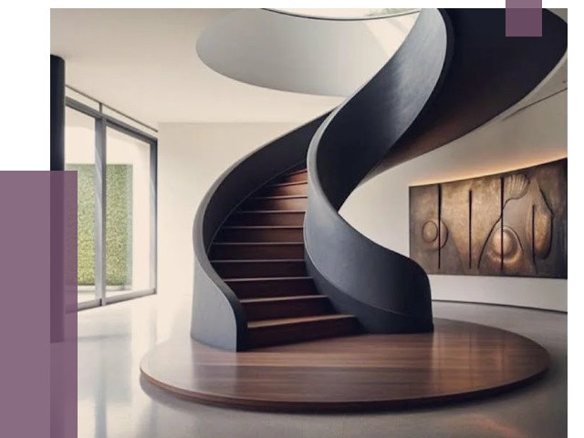 Элитные лестницы под заказ в Сочи от 191216 руб. — ПРОЛЁТ-Счи