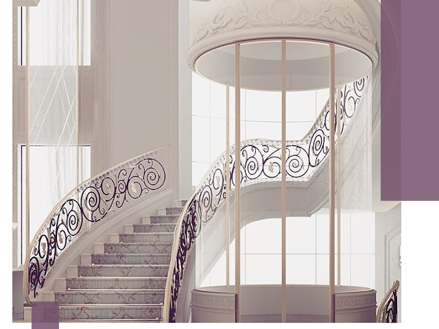 Элитные лестницы на заказ высокого класса в Сочи