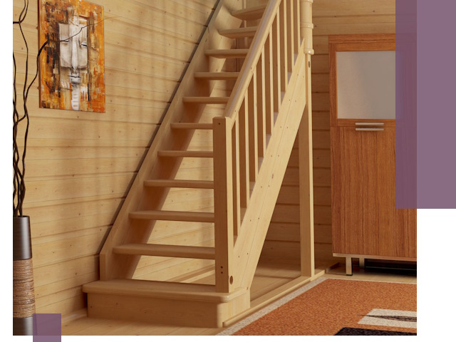 Лестницы эконом класса под ключ в Сочи — недорого и быстро