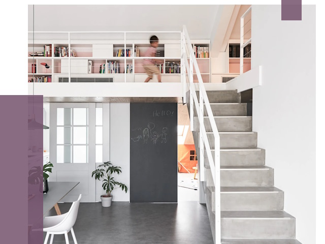 Лестницы для двухуровневой квартиры в Сочи от 178296 руб. | ПРОЛЁТ-Счи