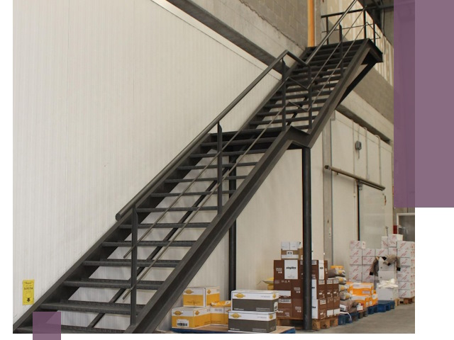 Лестницы для производства в Сочи — изготовление и монтаж