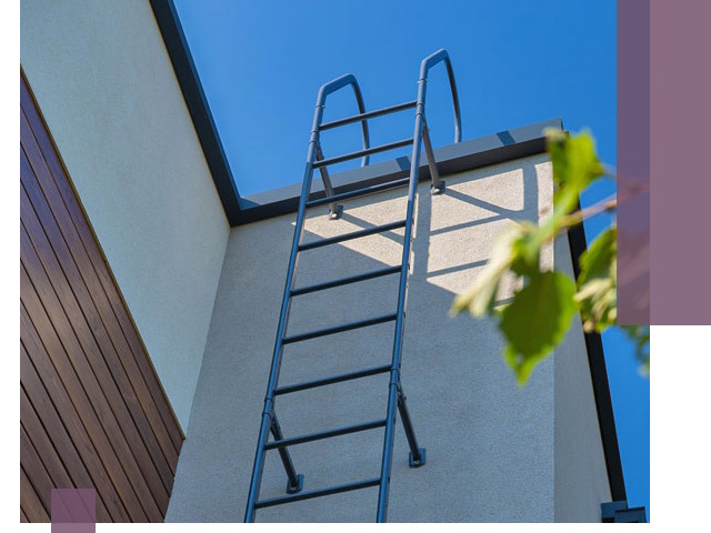Лестницы на крышу в Сочи — изготовление, монтаж, демонтаж