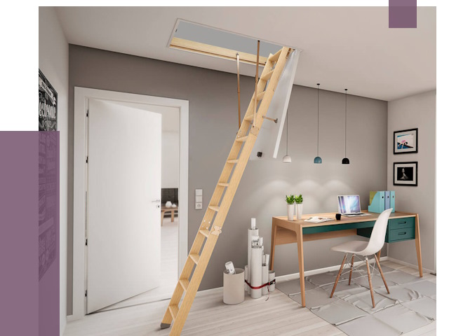 Чердачные лестницы в Сочи — от 14729 руб. | ПРОЛЁТ-Счи