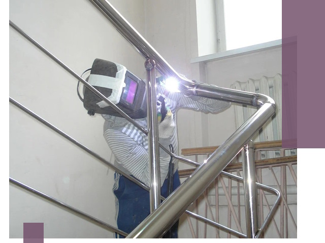 Монтаж перил и ограждений качественно в Сочи