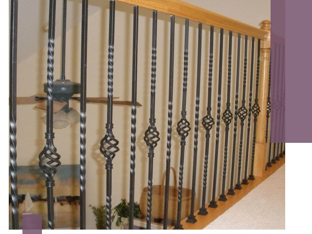 Изготовление и монтаж кованных перил в Сочи под ключ