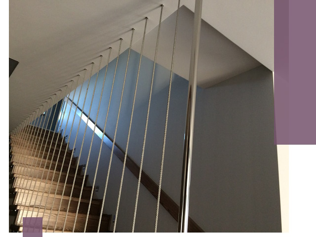 Тросовые перила под ключ в Сочи — производство и монтаж