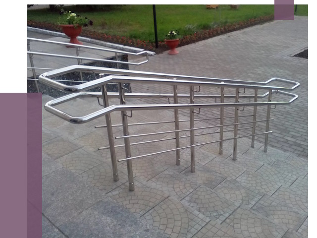 Перила для инвалидов в Сочи от 7669 руб. под ключ | ПРОЛЁТ-Счи