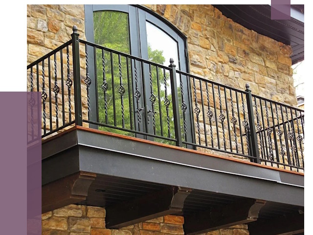 Балконные ограждения в Сочи от 8114 руб. — купить | ПРОЛЁТ-Счи
