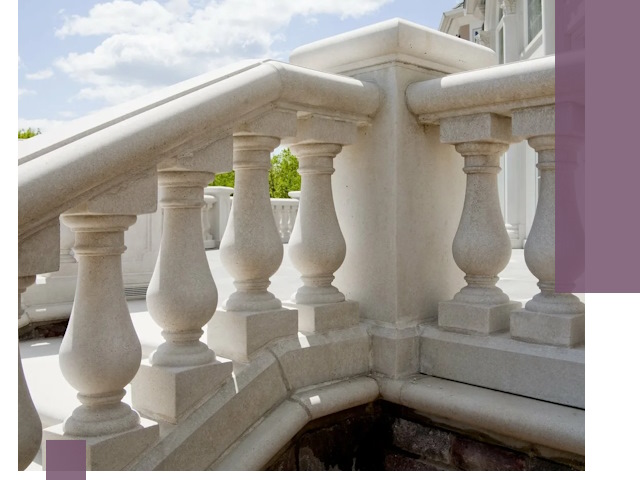 Балюстрады из металла и камня под ключ в Сочи