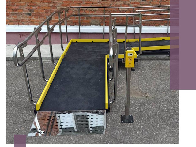 Изготовление наклонных пандусов для инвалидов в Сочи