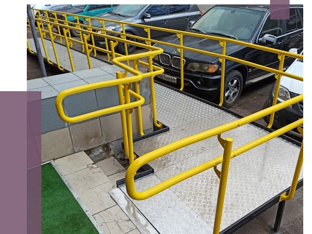 Стационарные пандусы в Сочи от 12403 руб. | ПРОЛЁТ-Счи