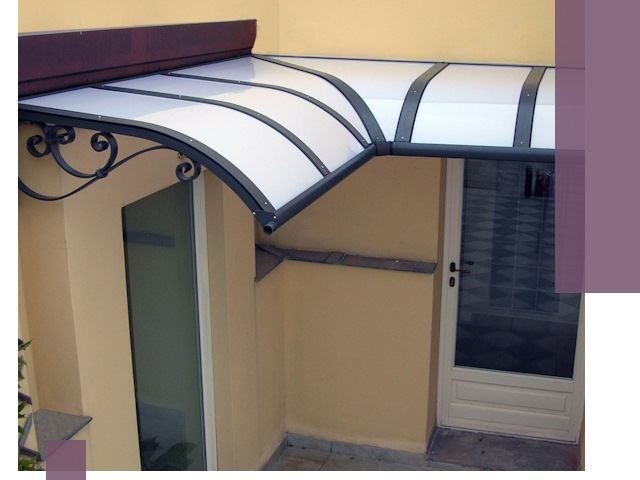 Монтаж козырьков любой сложности в Сочи под ключ