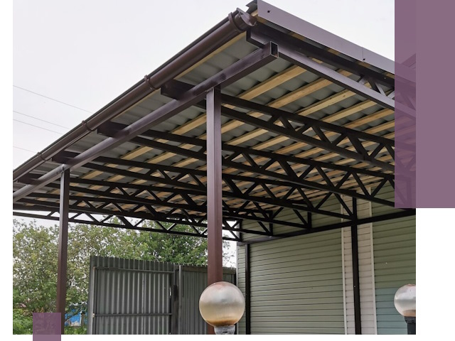 Навесы под ключ в Сочи: изготовление, монтаж и гарантия