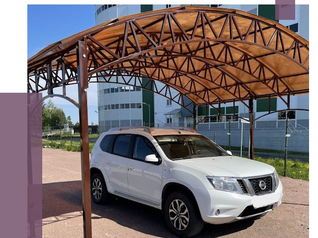 Недорогие навесы в Сочи от 43411 руб. | ПРОЛЁТ-Счи