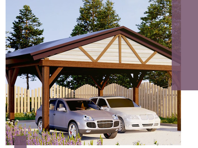 Навесы для автомобиля в Сочи — изготовление и монтаж