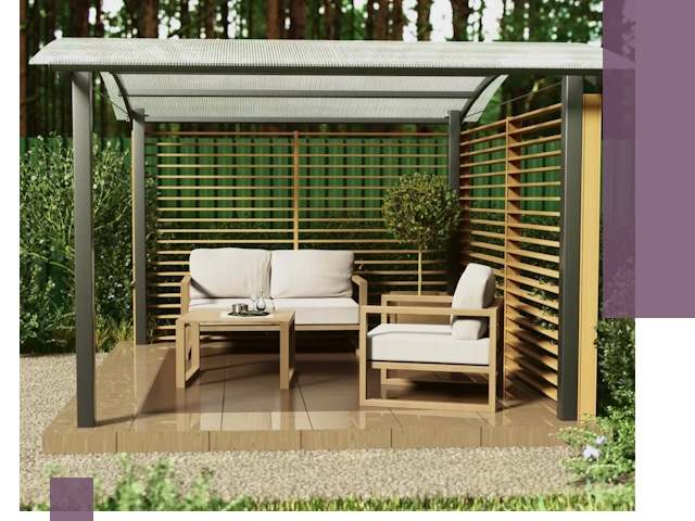 Навесы для дачи в Сочи: изготовление, монтаж и демонтаж