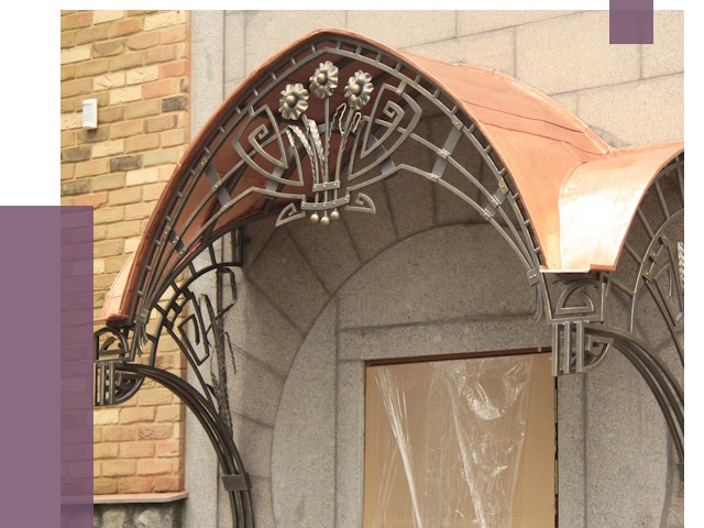 Арочные козырьки в Сочи от 14729 руб. 