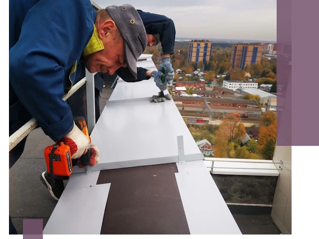 Монтаж парапетов в Сочи — установка прочных металлических ограждений