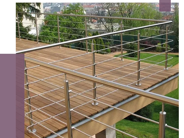 Алюминиевые парапеты в Сочи под ключ от 7855 руб. 