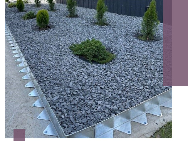 Оцинкованные металлические бордюры под заказ в Сочи