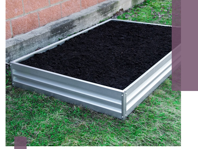 Металлические бордюры для грядок в Сочи: прочность и аккуратность