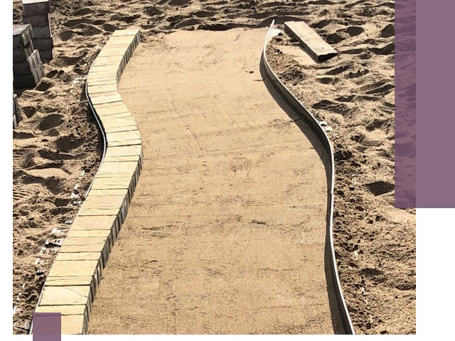 Металлические бордюры для тротуаров в Сочи — прочные и долговечные