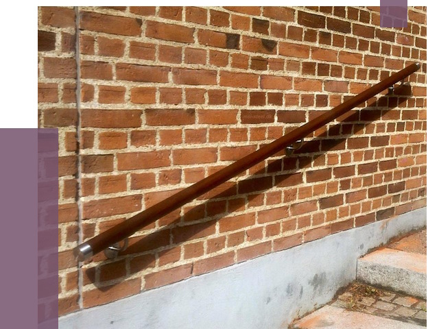 Изготовление пристенных поручней в Сочи от 4496 руб. — ПРОЛЁТ-Счи