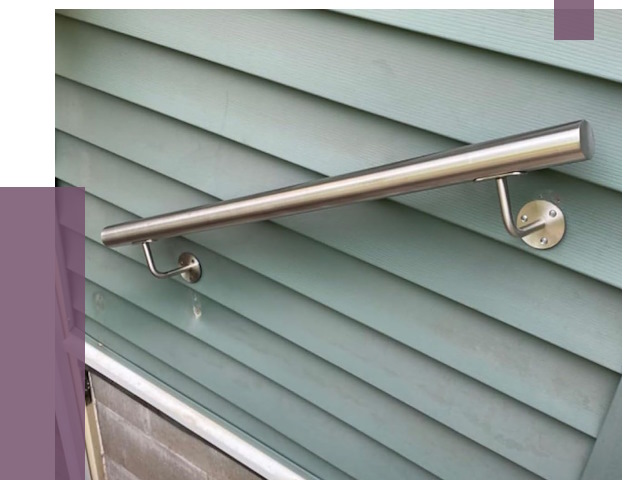 Поручни из нержавеющей стали в Сочи от 7752 руб.  | ПРОЛЁТ-Счи